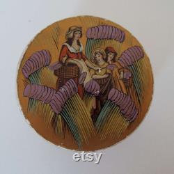 Vintage Yardley English Complexion Powder Face Powder Box Lavender Powder 1930's 1940's Vanity storage Cosmetics Beauty Make-Up