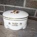 Vintage Yardley English Lavender Oval Soap Porcelain Powder Trinket Box