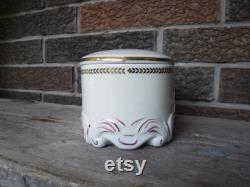 Vintage Yardley English Lavender Oval Soap Porcelain Powder Trinket Box