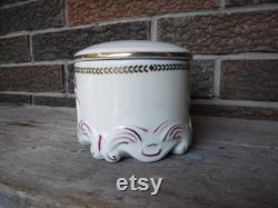 Vintage Yardley English Lavender Oval Soap Porcelain Powder Trinket Box