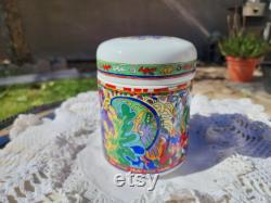 Vintage Yves Saint Laurent Ceramic Jar Rare
