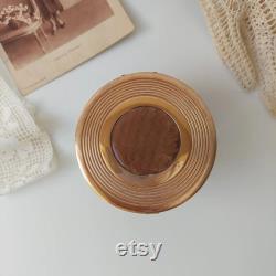 Vintage face powder with mirror