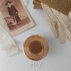 Vintage face powder with mirror