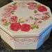 Vintage floral Gift tin by No 7 includes original talcum and soap