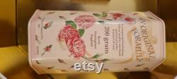 Vintage floral Gift tin by No 7 includes original talcum and soap