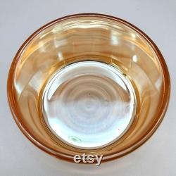 Vtg Iridescent Glass Powder Jar with Scottie Dog Lid