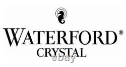 WATERFORD CANDY or POWDER BOX, Cut Lead Crystal & Silverplate, 4, IRELAND