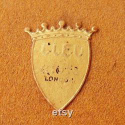 Wonderful English Vintage Vanity Paperboard Powder Box marked Cleo London
