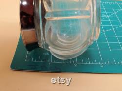 vintage Avon lady face lid powder jar