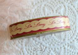 vintage small Du Barry Face Powder box vanity decor marie antoinette victorian powder box