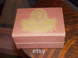 vintage victorian face powder box