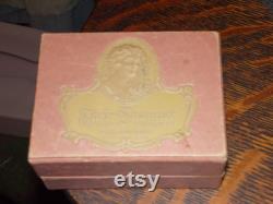 vintage victorian face powder box