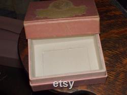 vintage victorian face powder box